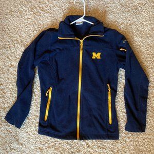 Columbia University of Michigan Zip Fleece